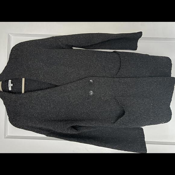 Madewell Greenhill Sweater Coat Ashland Slate NWOT size Small - Picture 2 of 8